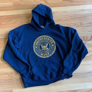 US NAVY pullover sweatshirt with hood